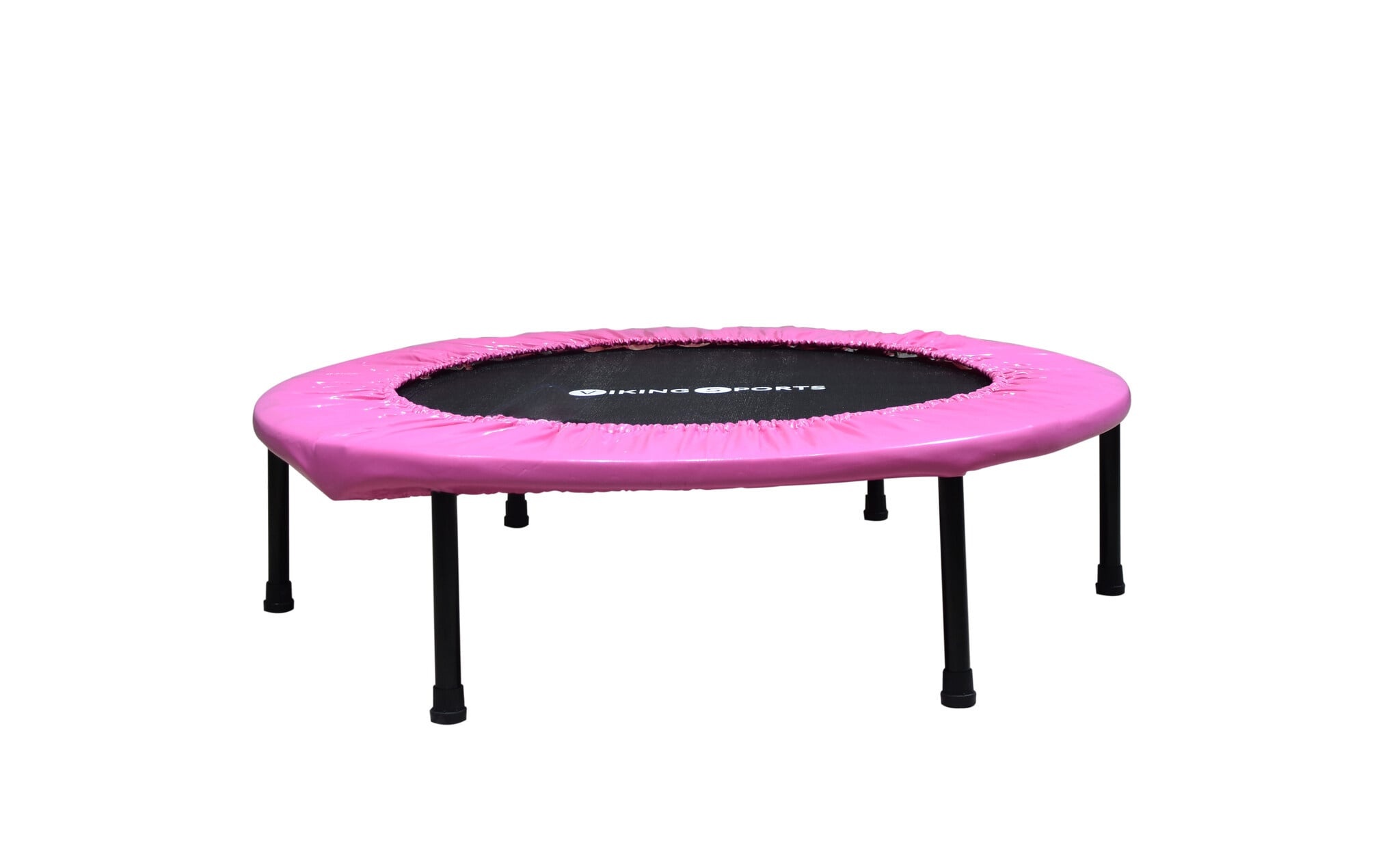 Fitness Trampolin klappbar Rosa - 101 cm - Gelenkschonend - bis zu 27% Rabatt