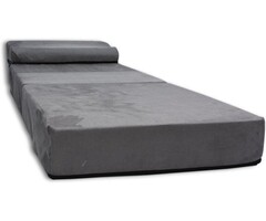 Viking Choice Faltmatratze 200x70x15cm inkl. Kissen - Grau - bis zu 47% günstiger