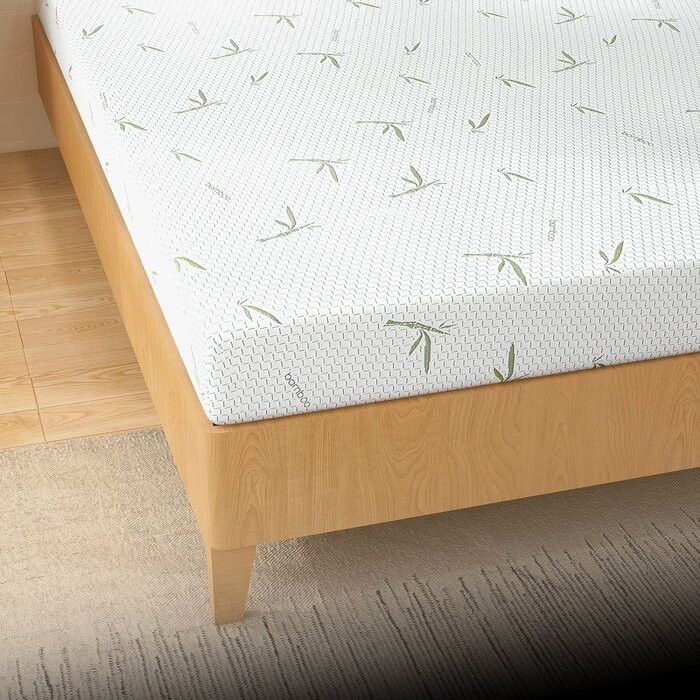 Kaltschaummatratze 200x90x12 cm Bambusbezug - Jetzt bis zu 24% günstiger