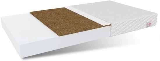 Kindermatratze 80x190cm mit Kokosfaser & Schaum - bis zu 25% Rabatt
