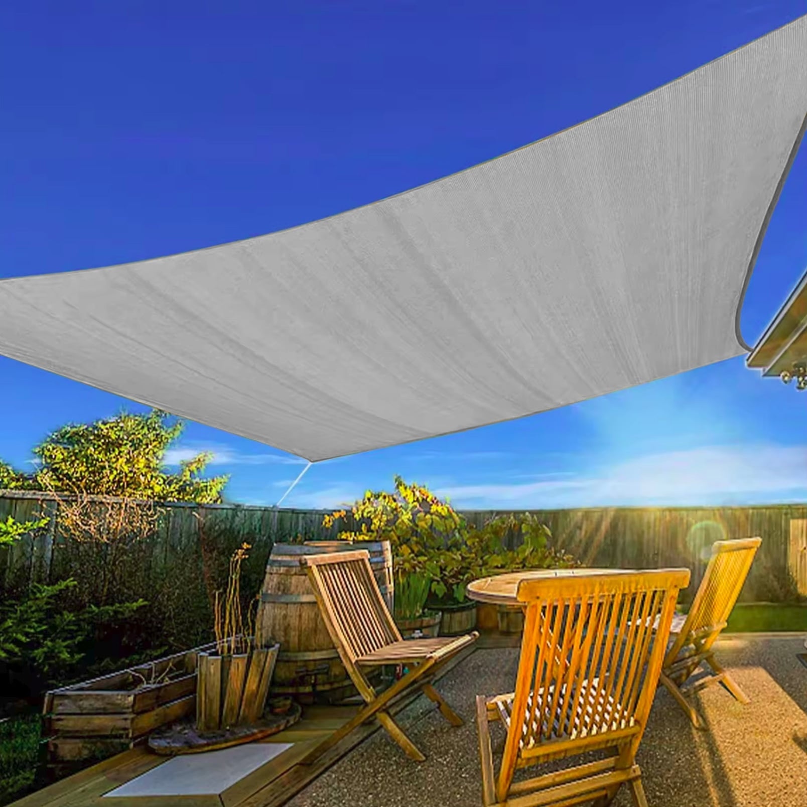 Wasserdichtes Sonnensegel 4x4m - UV-Schutz - Bis zu 34% sparen