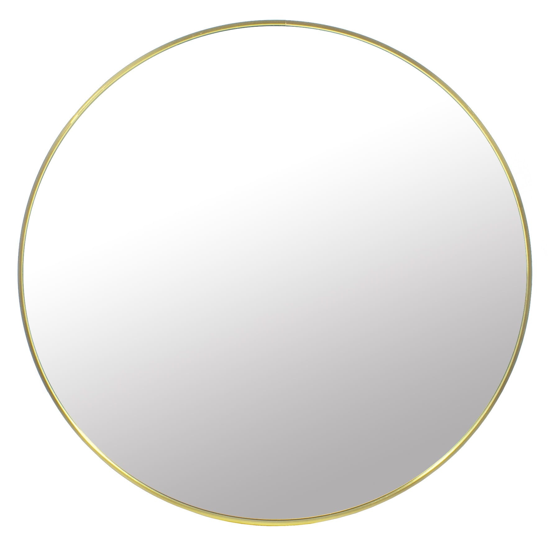 Runder Wandspiegel Gold ø 80 cm - Stilvoll & bis zu 40% günstiger