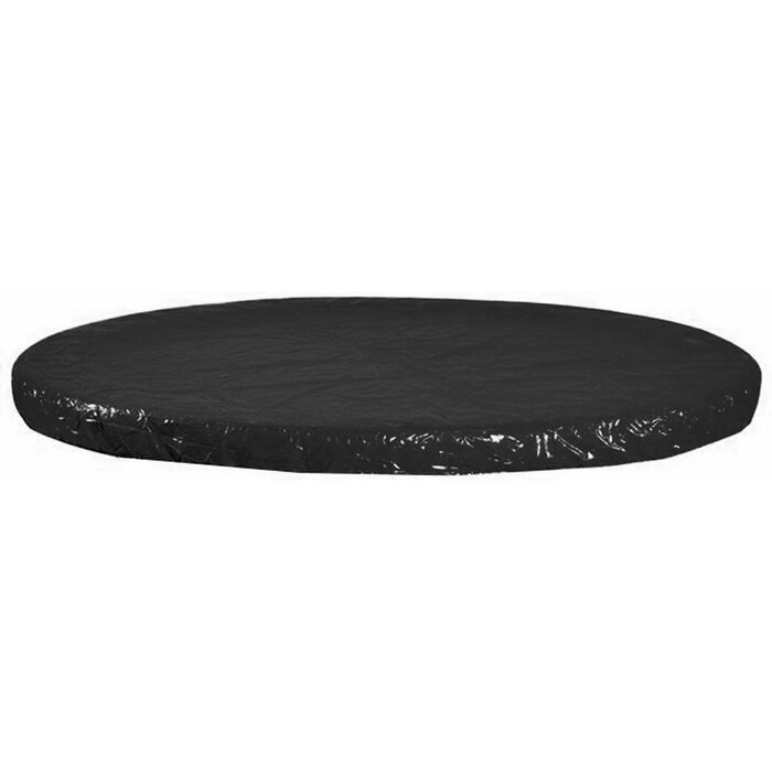 Wetterfeste Trampolin Abdeckplane Ø 244 cm - Schwarz - bis zu 21% sparen