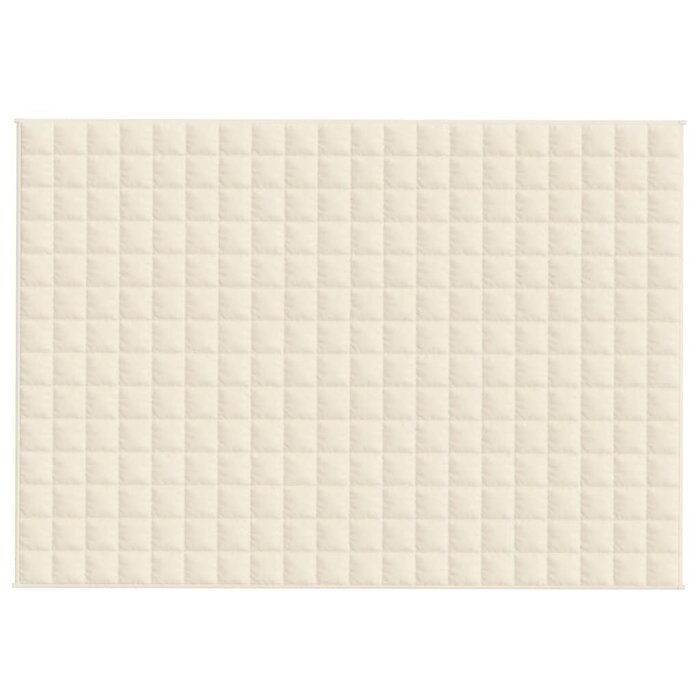 Gewichtsdecke 138x200 cm, 6 kg, Lichtcreme - Jetzt bis zu 33% sparen