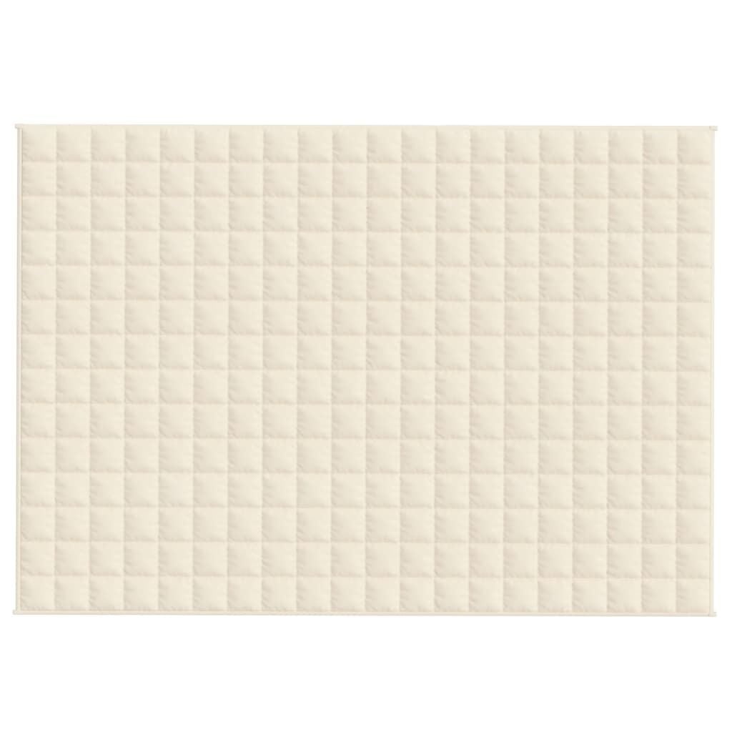 Gewichtsdecke 138x200 cm, 6 kg, Lichtcreme - Jetzt bis zu 33% sparen