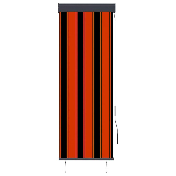 Außenrollo 60x250 cm Orange-Braun mit Kurbel - bis zu 34% Rabatt sparen