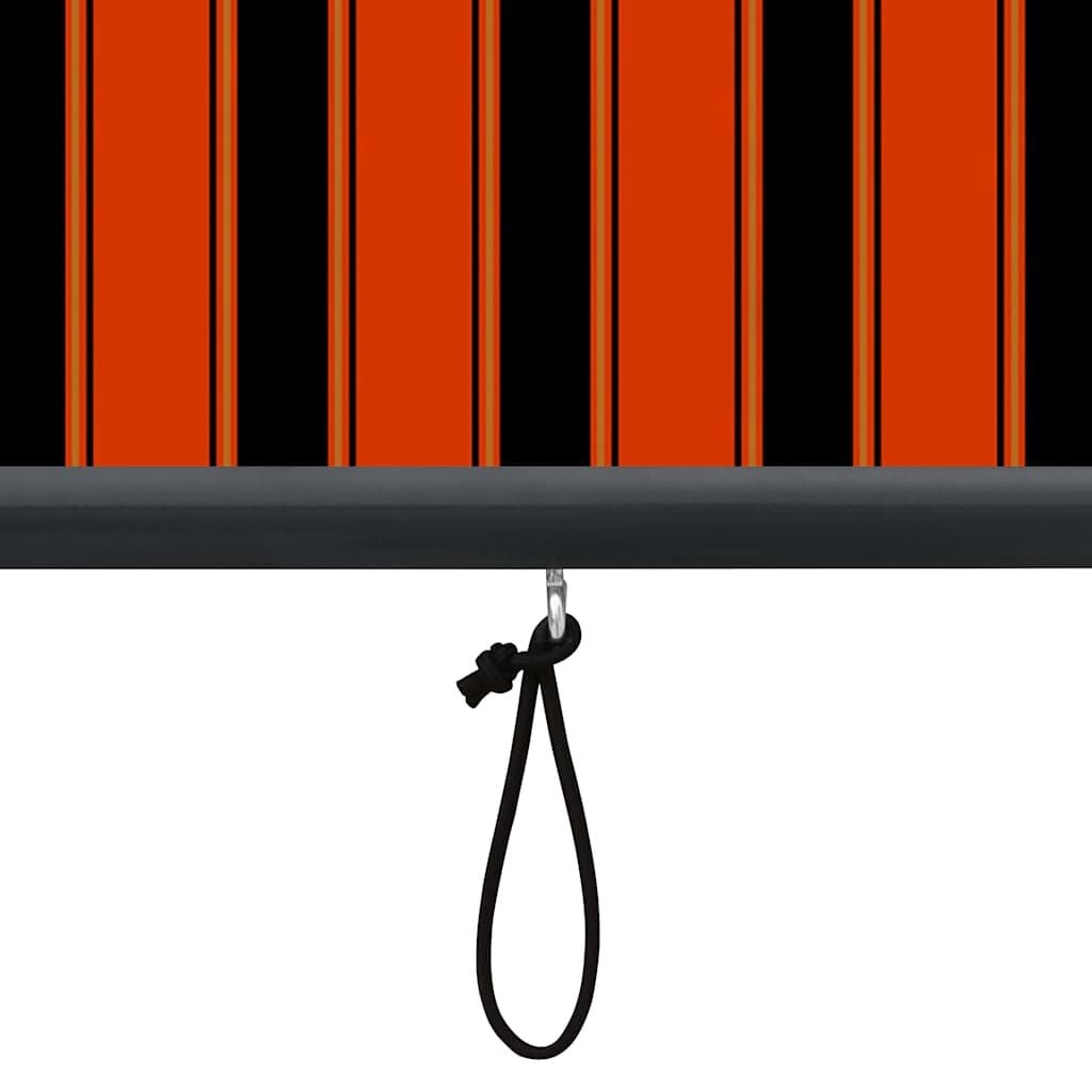 Außenrollo 60x250 cm Orange-Braun mit Kurbel - bis zu 34% Rabatt sparen