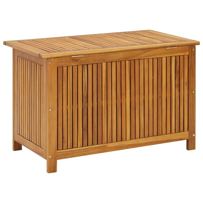 Gartenbox aus Akazienholz 90x50x58 cm - jetzt bis zu 35% günstiger