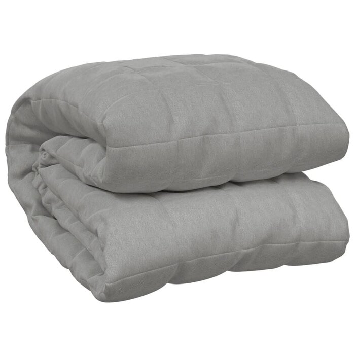 Gewichtsdecke 122x183 cm, 9 kg - Grau - bis zu 33% Rabatt im Outlet