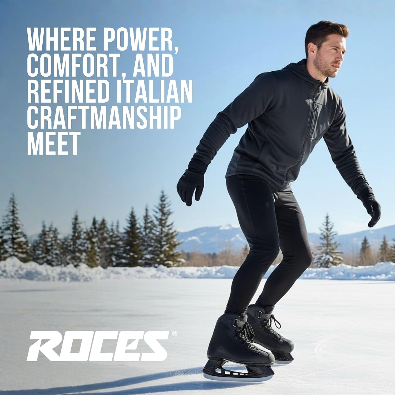 Eishockeyschlittschuhe Herren RSK 2 Größe 46 Schwarz - bis zu 34% sparen