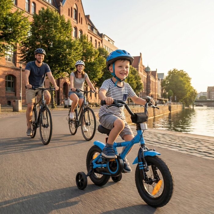 Kinderfahrrad 12 Zoll BMX-Stil - Blau - Jetzt bis zu 35% Rabatt
