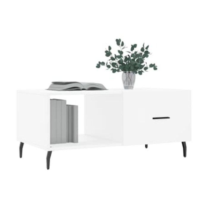 Couchtisch Weiß 90x50 cm | Jetzt bis zu 32% günstiger