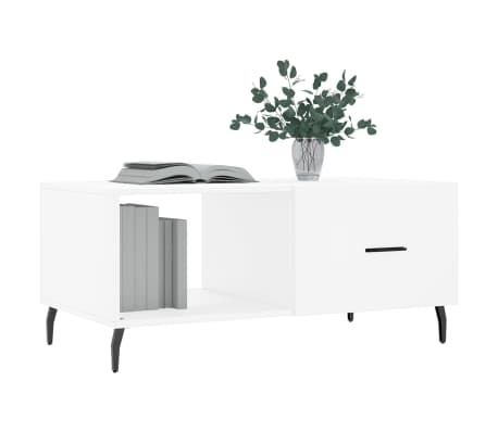 Couchtisch Weiß 90x50 cm | Jetzt bis zu 32% günstiger