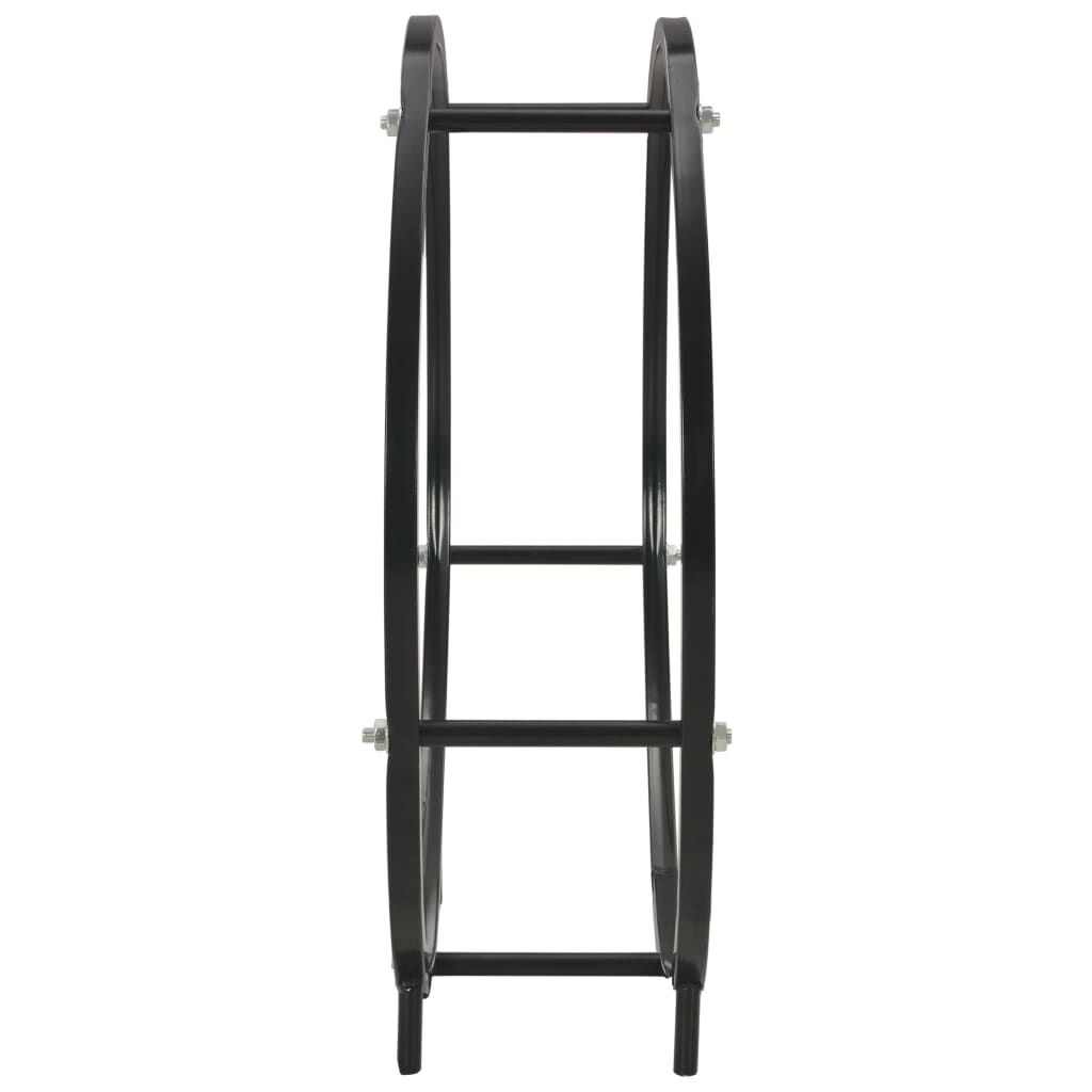 Stilvolles Kaminholzregal Schwarz 70x20x70cm - Jetzt bis zu 32% sparen