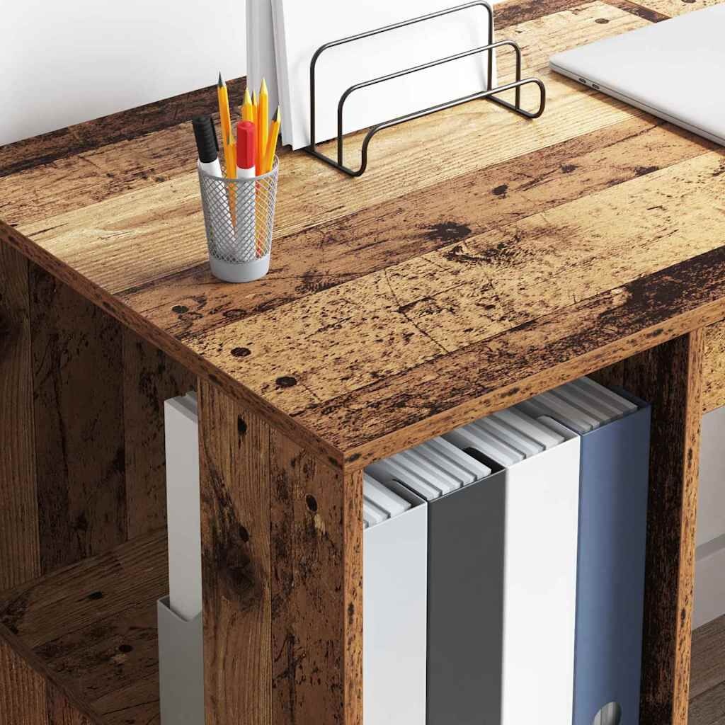 Schreibtisch Altholz-Optik 130x50cm - Jetzt bis zu 35% Rabatt sichern