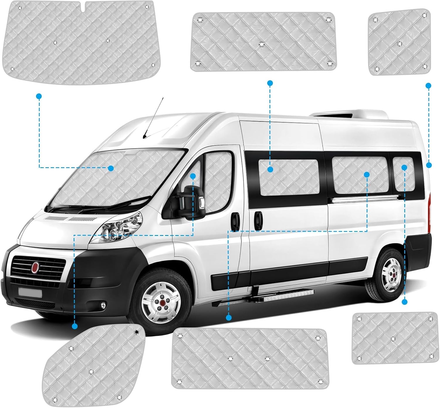 11-tlg. Sonnenschutz-Set für Camper | Bis zu 29% Rabatt