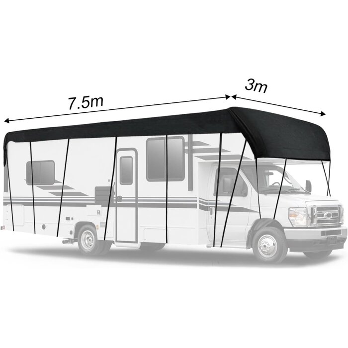 Wohnwagen-Schutzhülle 7,5 x 3 m - Bis zu 33% Rabatt auf Rückläufer