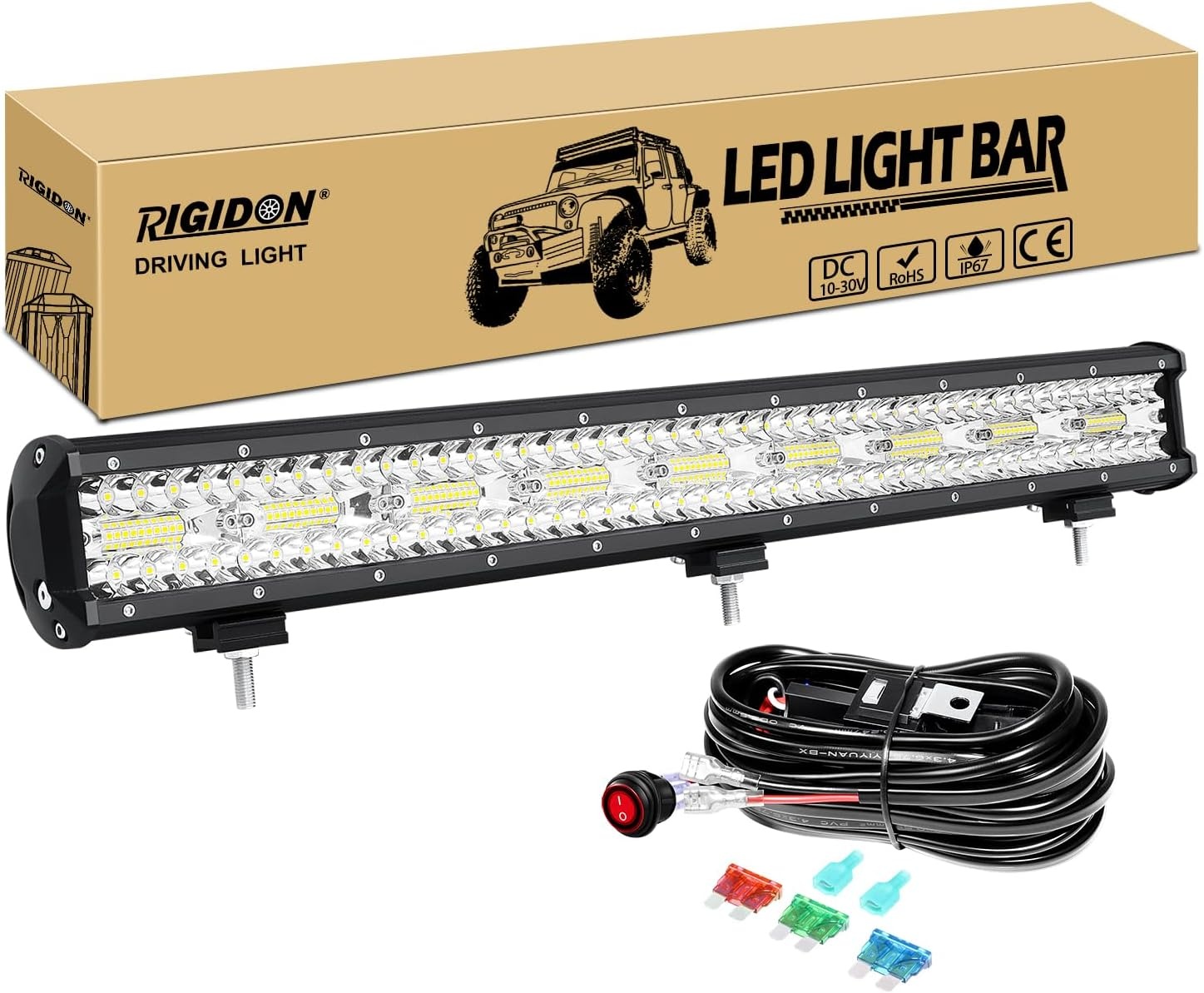 240W LED Offroad Lichtleiste 12 Zoll - 6000K - bis zu 33% Rabatt!