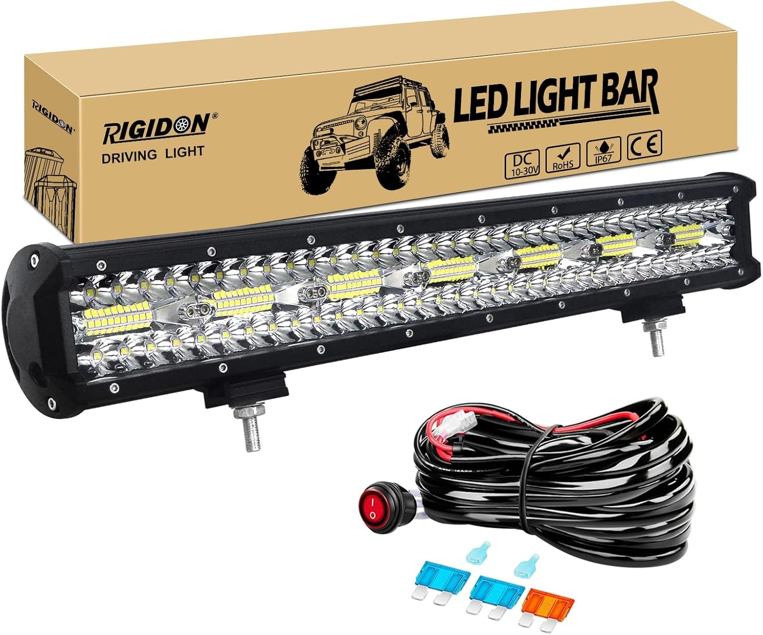 240W LED Offroad Lichtleiste 12 Zoll - 6000K - bis zu 33% Rabatt!