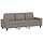 Modernes 3-Sitzer Sofa in Taupe - 180 cm Sitzbreite - bis zu 43% günstiger