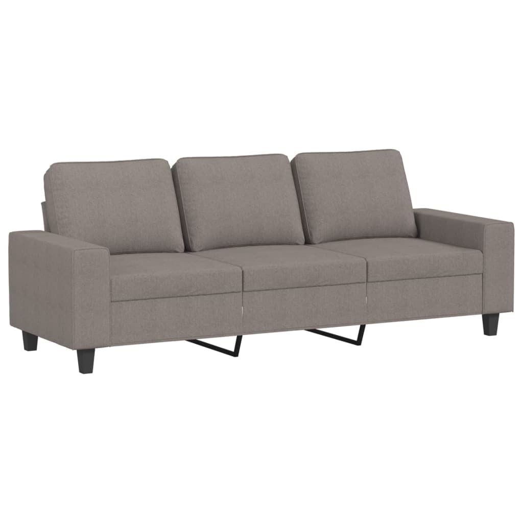 Modernes 3-Sitzer Sofa in Taupe - 180 cm Sitzbreite - bis zu 43% günstiger
