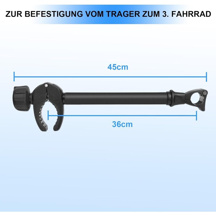 Abschließbarer Fahrradrahmenhalter 45 cm - Jetzt bis zu 28% Rabatt sichern