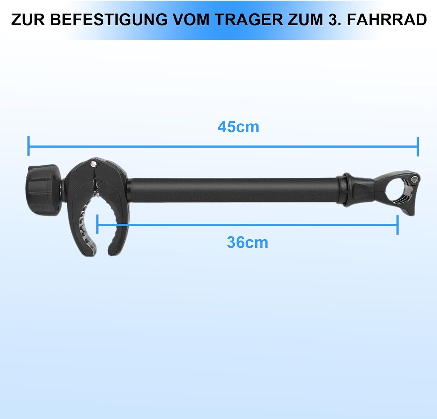 Abschließbarer Fahrradrahmenhalter 45 cm - Jetzt bis zu 28% Rabatt sichern
