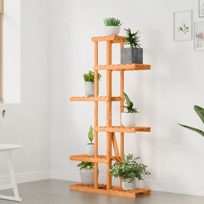 Pflanzenständer aus massivem Tannenholz - 75 x 140,5 cm - bis zu 46 % reduziert