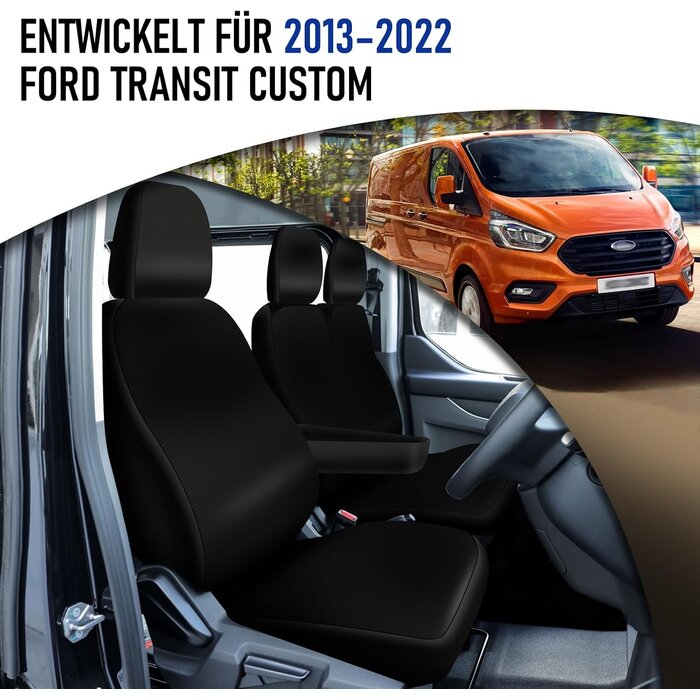 Sitzbezüge für Transporter 3-Sitzer - wasserdicht - Schwarz - bis zu 28% Rabatt