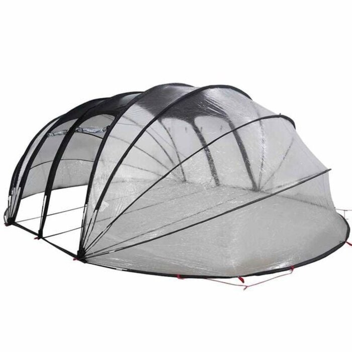 Poolüberdachung Kuppelzelt 640x432x205 cm - bis zu 35% Rabatt