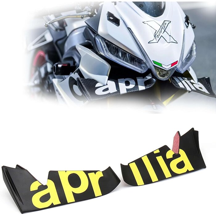 Aerodynamischer Motorspoiler für Sportmotorräder - Gelb - bis zu 29% Rabatt