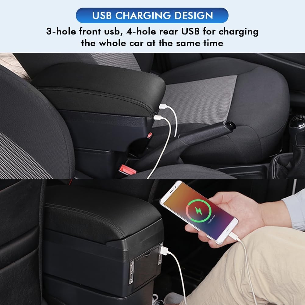 Mittelarmlehne für Ford Focus 2 - inkl. USB & Stauraum - bis zu 28% Rabatt