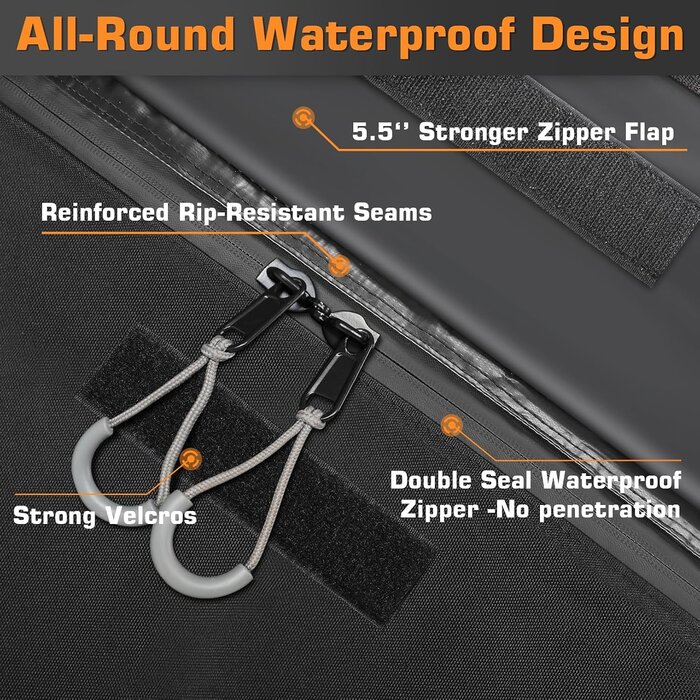 Soft-Dachgepäcktasche Universal 566L - Wasserdicht - bis zu 29% Rabatt