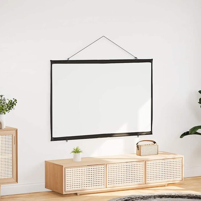 Beamer-Leinwand 60 Zoll 16:9 - Mattweiß - Wandmontage - bis zu 31% Rabatt