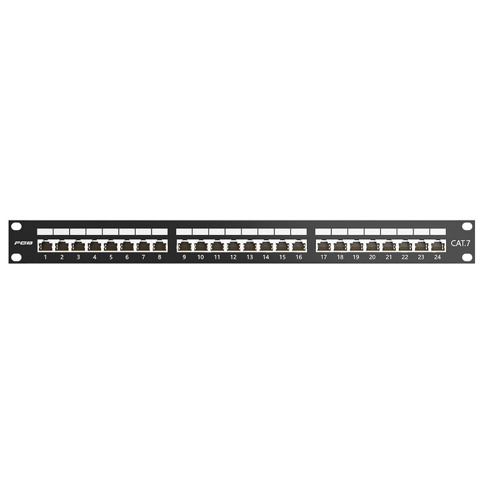 CAT 7 Patchpanel 24-Port 19 Zoll Rackeinbau - bis zu 29% Rabatt