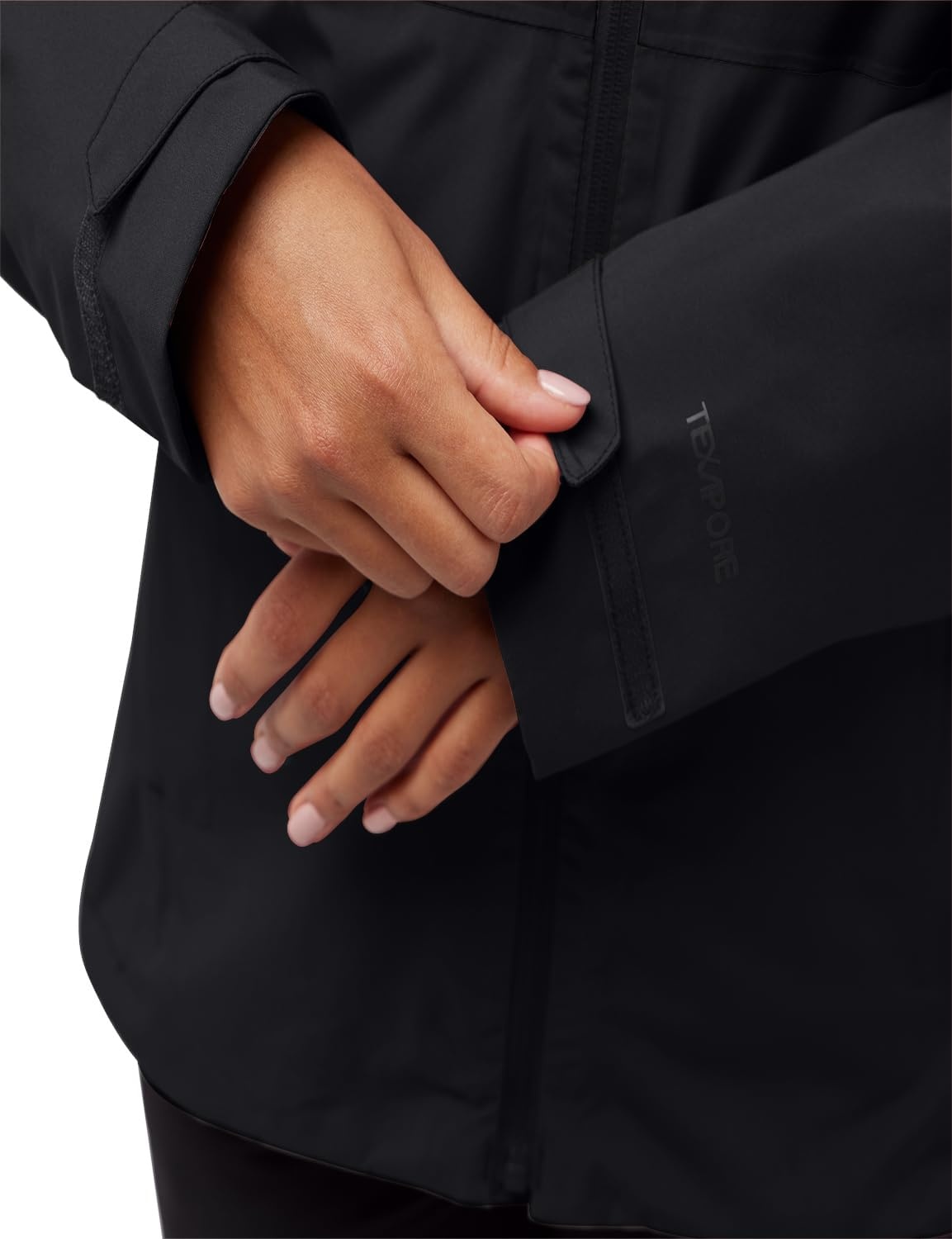 Damen 3-in-1 Wanderjacke Schwarz - Wasserdicht & Warm - bis zu 35% Rabatt