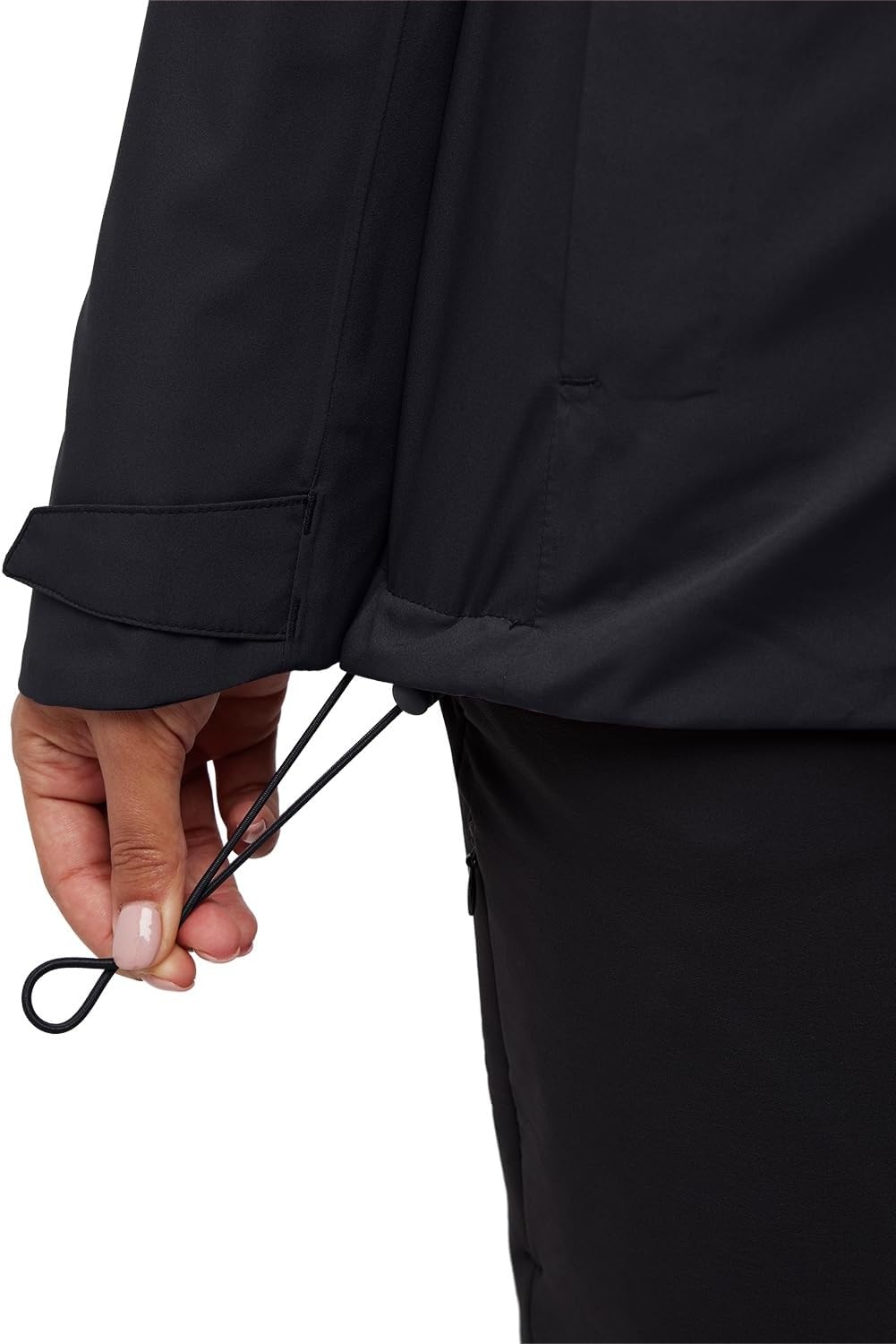 Damen 3-in-1 Wanderjacke Schwarz - Wasserdicht & Warm - bis zu 35% Rabatt