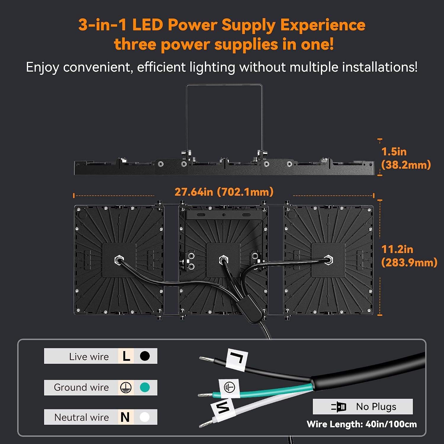 600W LED-Flutlichtstrahler 60.000 Lumen - bis zu 43% Rabatt