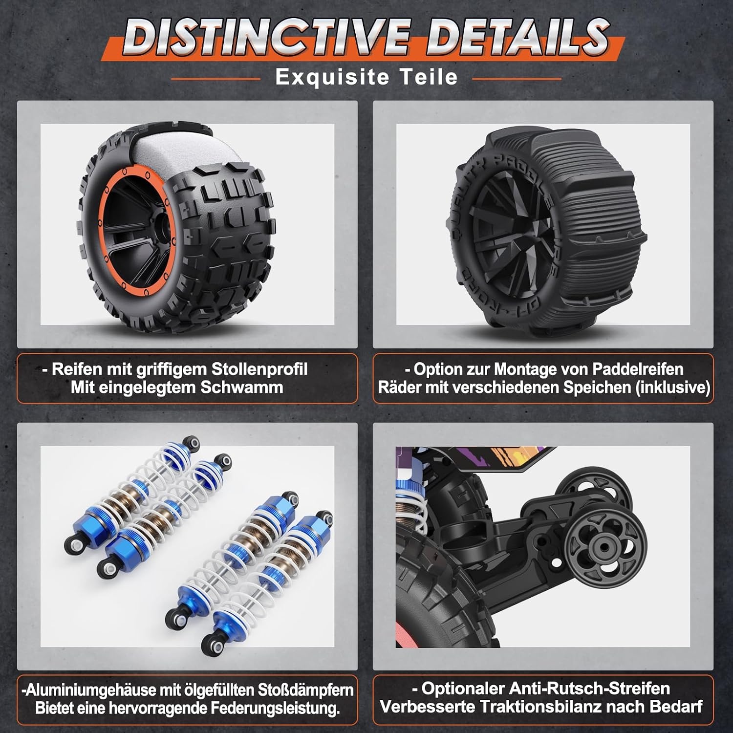 RC Offroad-Truck 4WD Brushless - bis zu 30% Rabatt auf Rückläufer