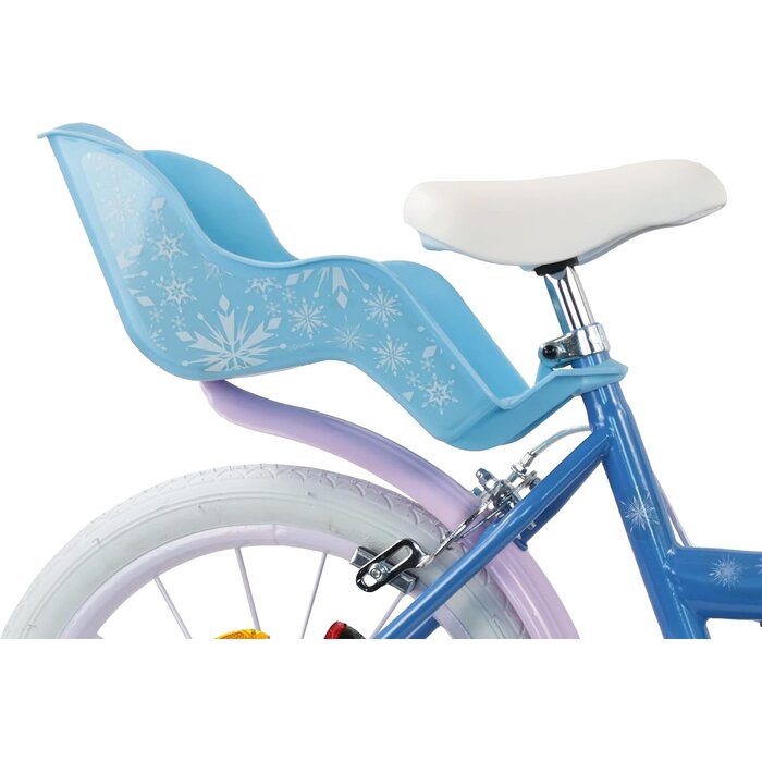 Frozen Kinderfahrrad 16 Zoll mit Helm - Blau/Weiß - bis zu 35% Rabatt