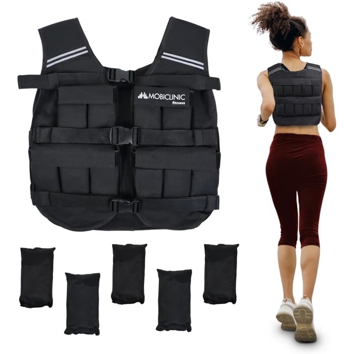 Profi-Gewichtsweste 20 kg | Verstellbar | Bis zu 56% Rabatt