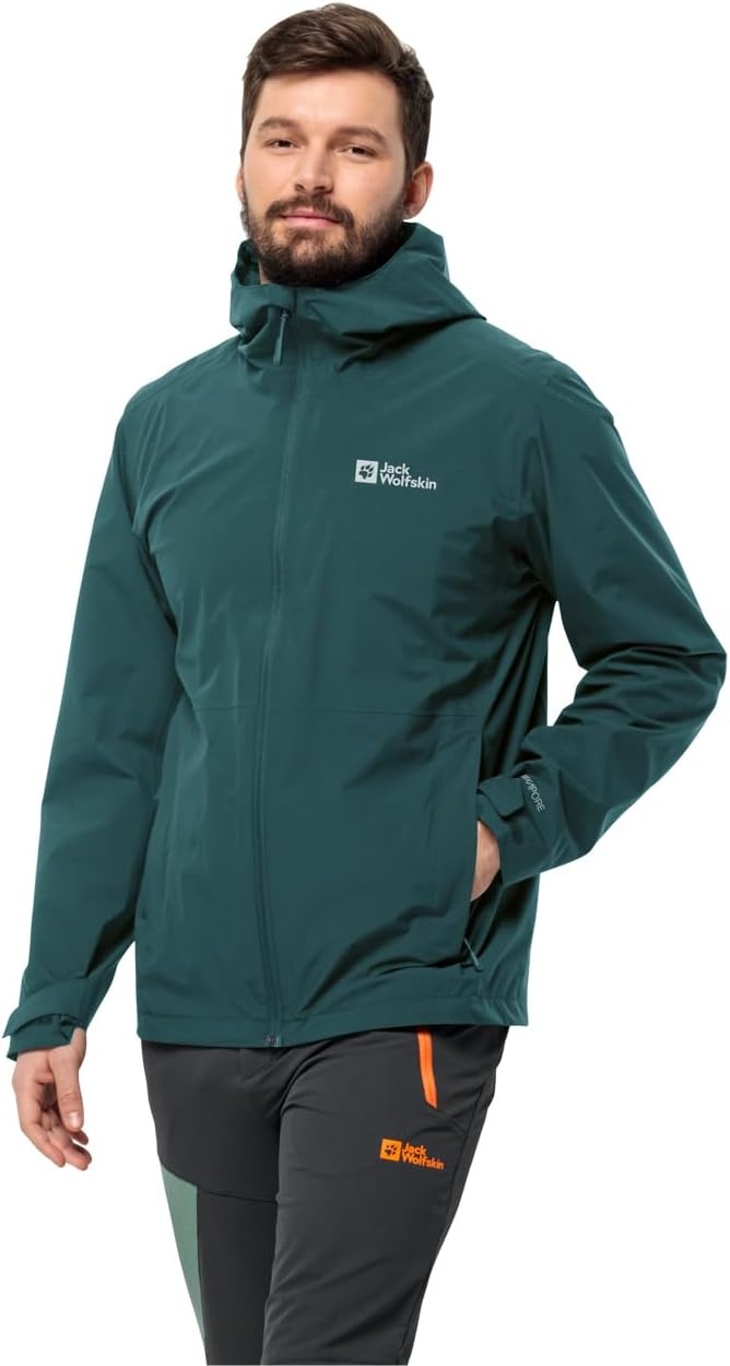 Herren Anorak wasserdicht & winddicht - Emerald - bis zu 35% Rabatt