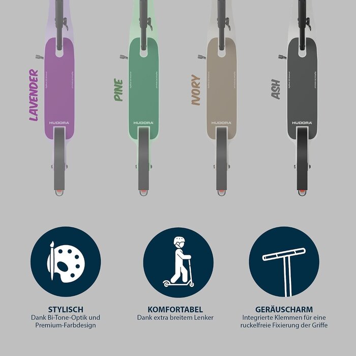 City-Scooter mit 205 mm Rollen - Klappbar & Höhenverstellbar - bis zu 35% Rabatt