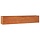 Hochbeet Pflanzkasten Cortenstahl 240x40x45cm - bis zu 34% Rabatt