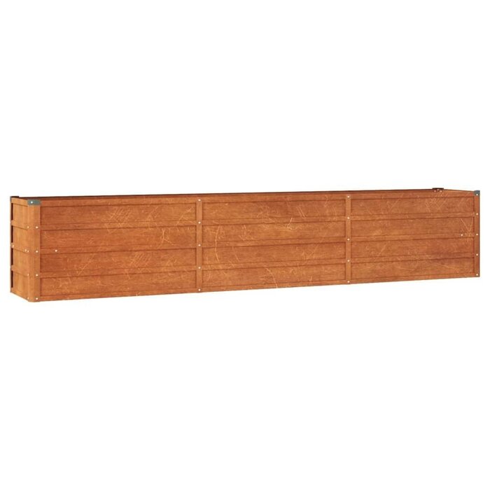Hochbeet Pflanzkasten Cortenstahl 240x40x45cm - bis zu 34% Rabatt