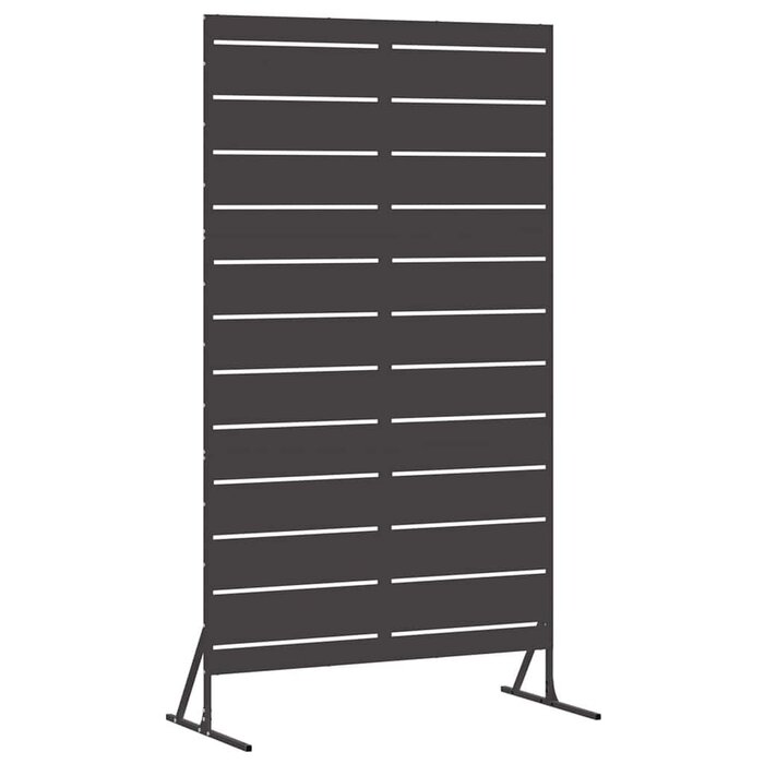 Sichtschutz Garten Stahl Schwarz 100x50x180cm - jetzt bis zu 64% sparen!