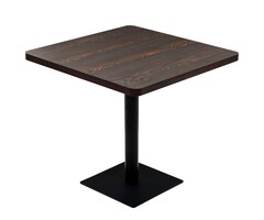 Vidaxl Bistrotisch 80x80cm in Dunkler Eschenoptik - jetzt bis zu 52% reduziert