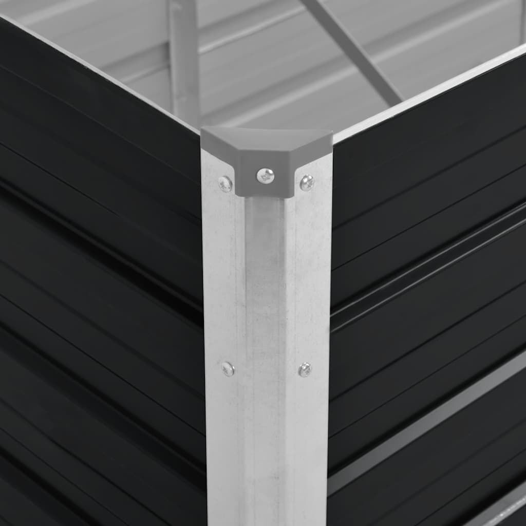 Hochbeet Metall 320x80x77cm Anthrazit - Outlet bis zu 56% Rabatt
