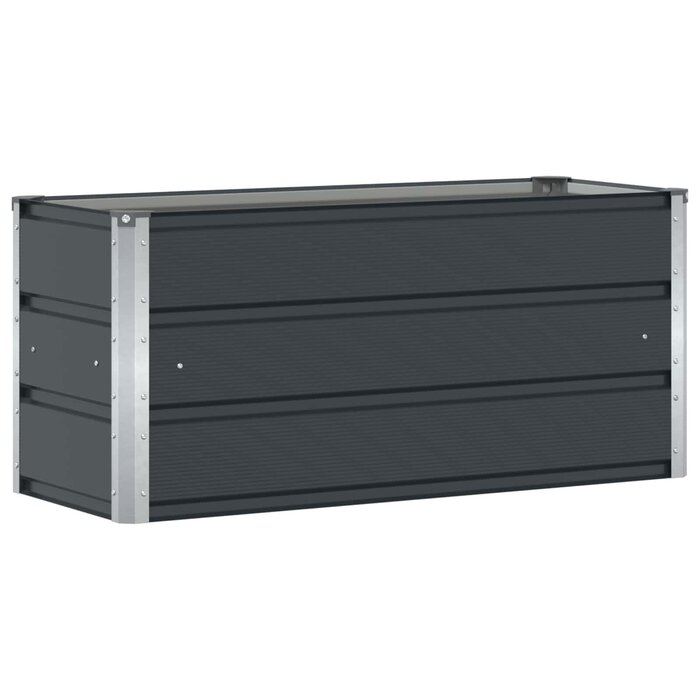 Stahl Pflanzkübel Anthrazit 100x40x45cm - Jetzt bis zu 33% sparen