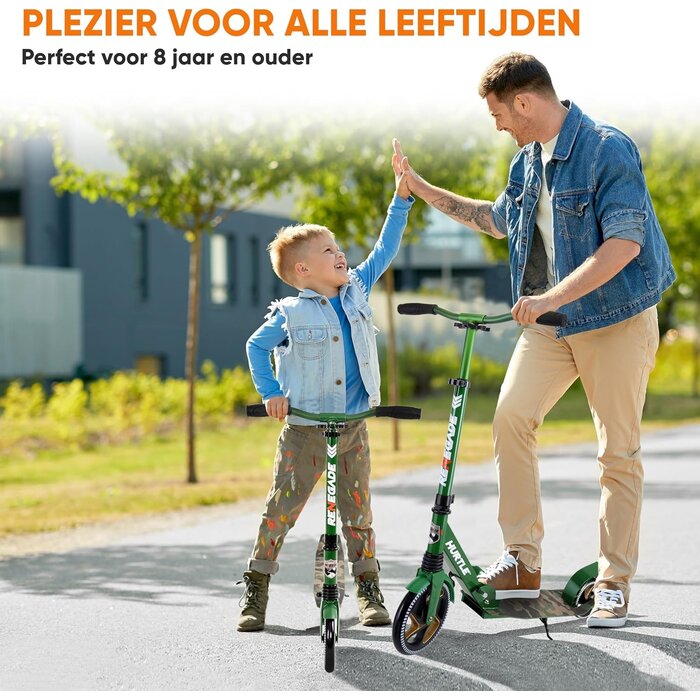 Klappbarer Tretroller Camouflage - höhenverstellbar - bis zu 29% Rabatt